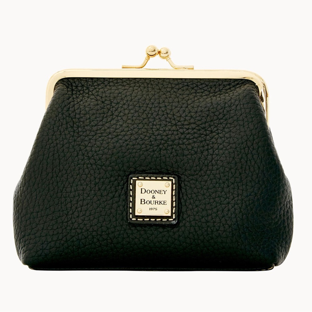 Brand New Dooney & Bourke Pebble Grain Large Frame Purse